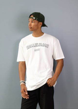 Hallelujah and AMEN white