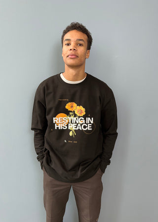 Resting in his peace